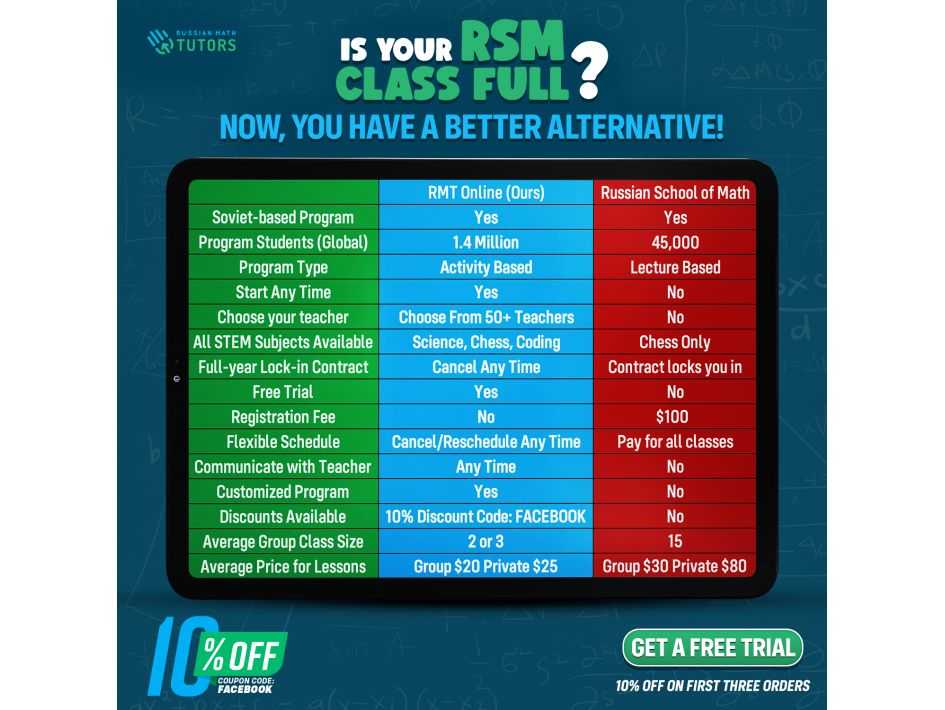 RMT Advantages over RSM
